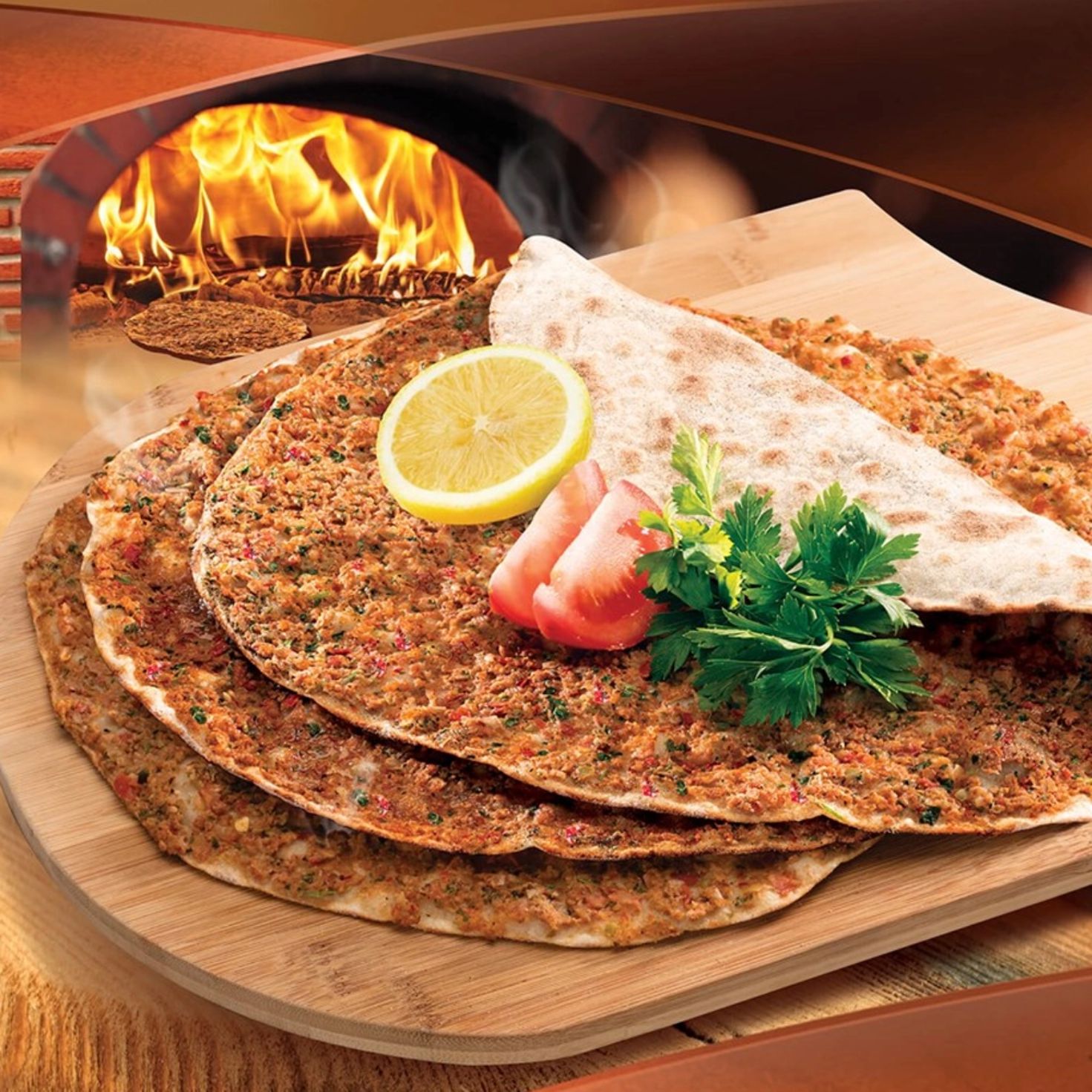 LAHMACUN 10 ADET + SALATA
