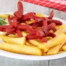 ÇİÇEK SOSİS KIZARTMASI