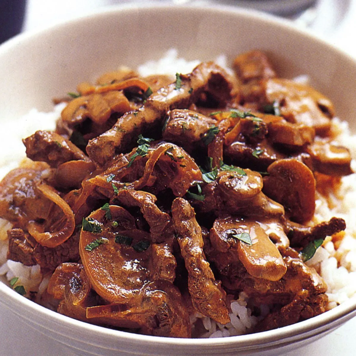 BEEF STRAGONOF