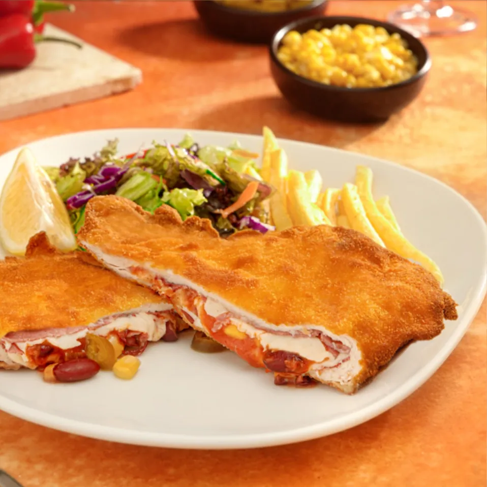 MEKSİKA SOSLU SCHNITZEL