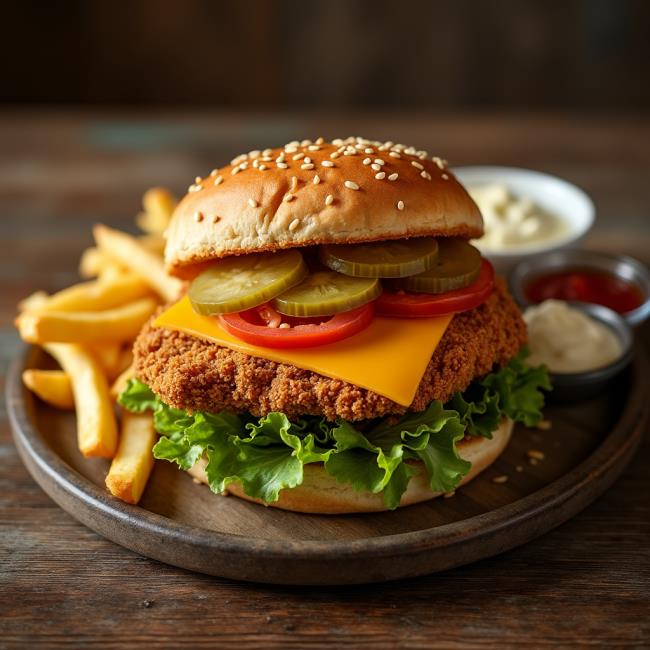 CHICKEN BURGER