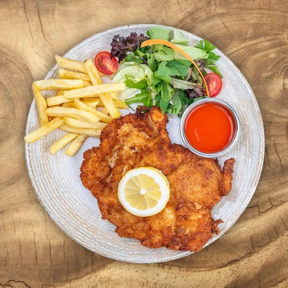 CHICKEN SCHNITZEL