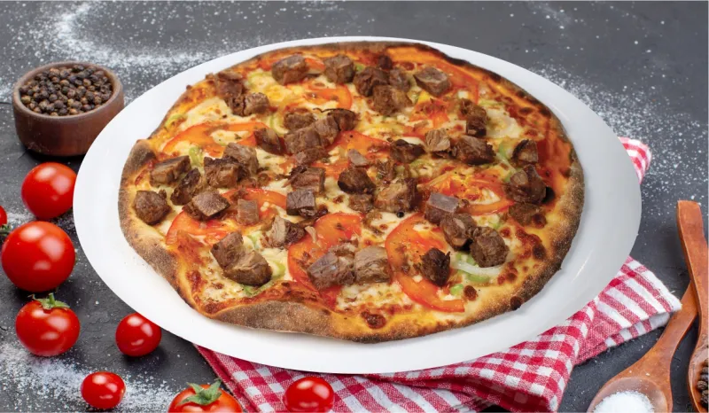 KAVURMALI PİZZA ORTA