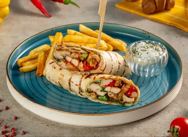 BARBEKÜ SOSLU WRAP