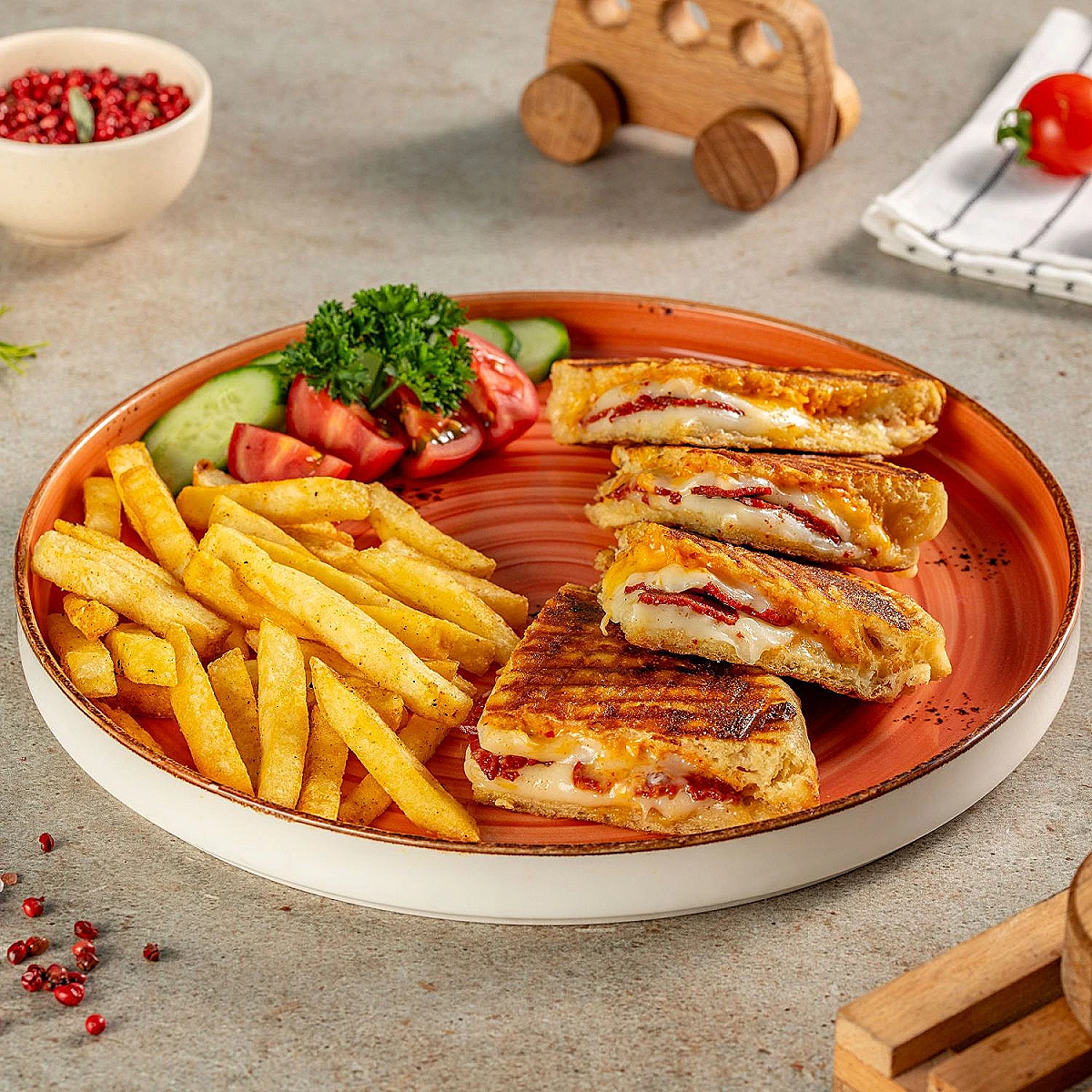 KARIŞIK BAZLAMA TOST