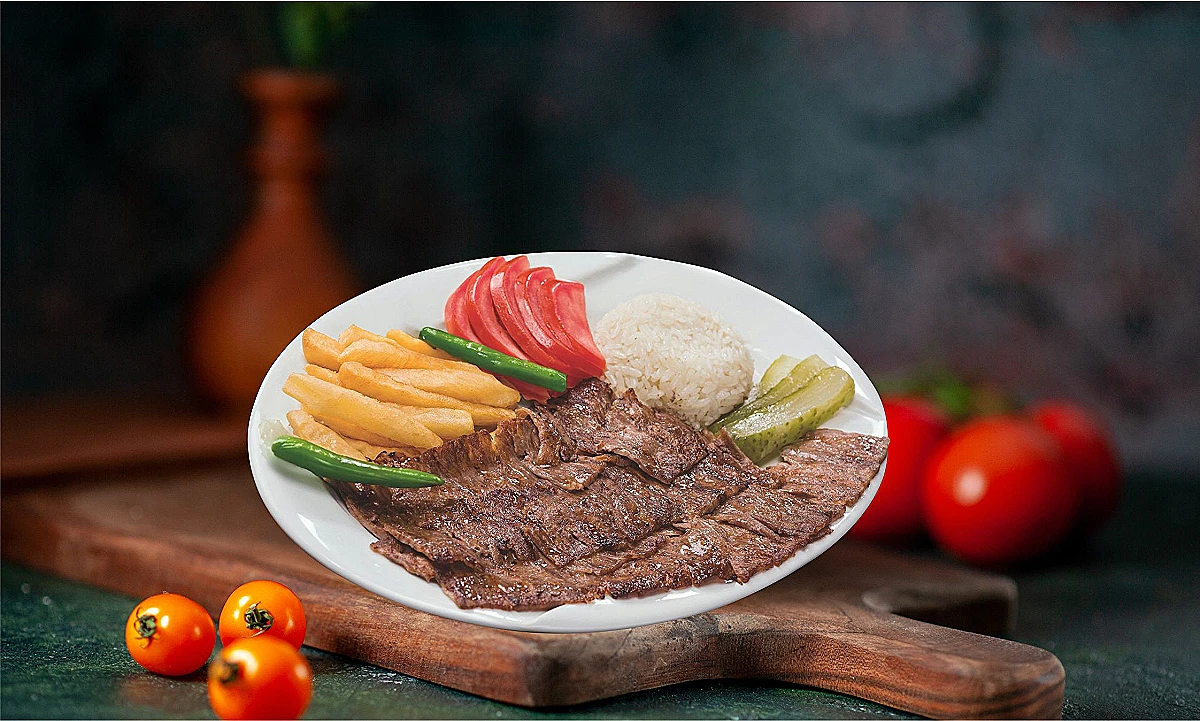 PORSİYON PİLAV ÜSTÜ ET DÖNER 150 GR