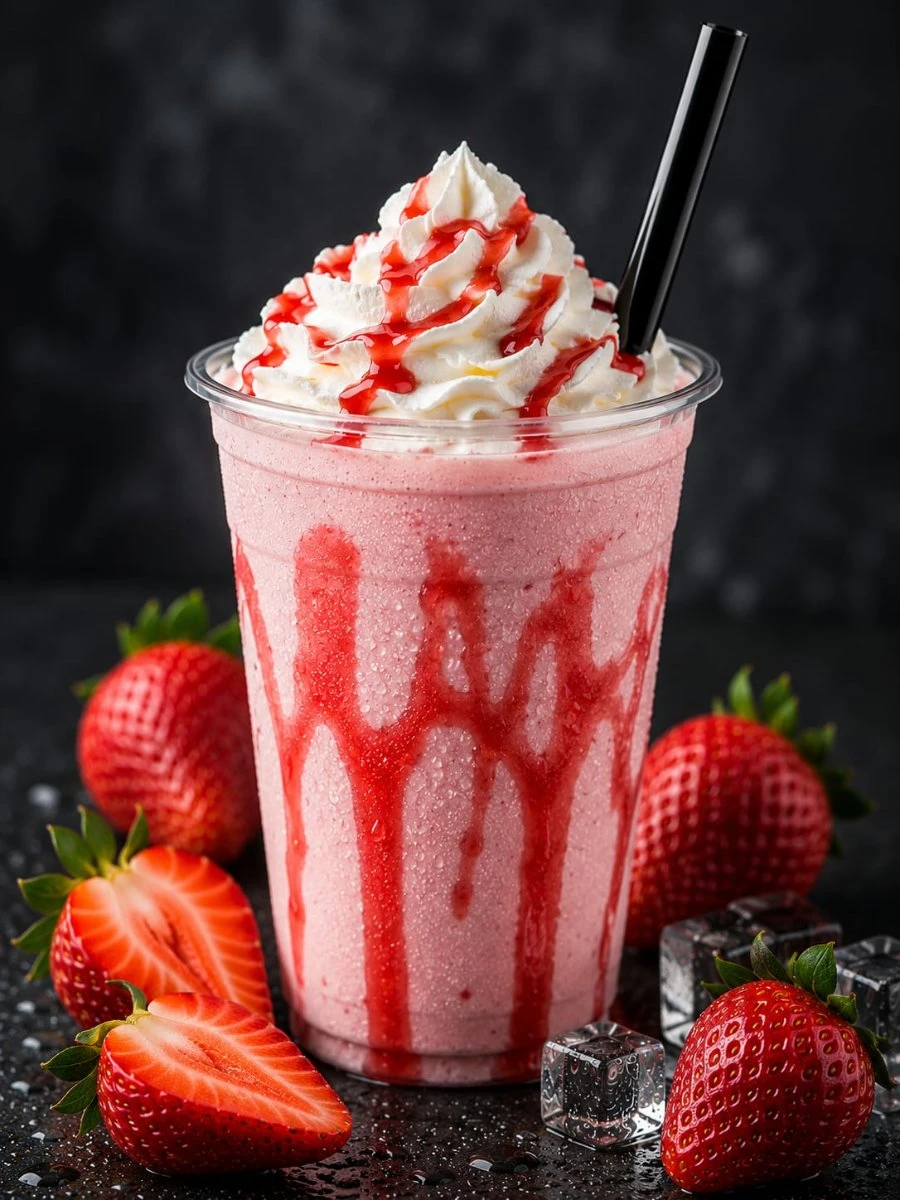 ÇİLEKLİ MİLKSHAKE