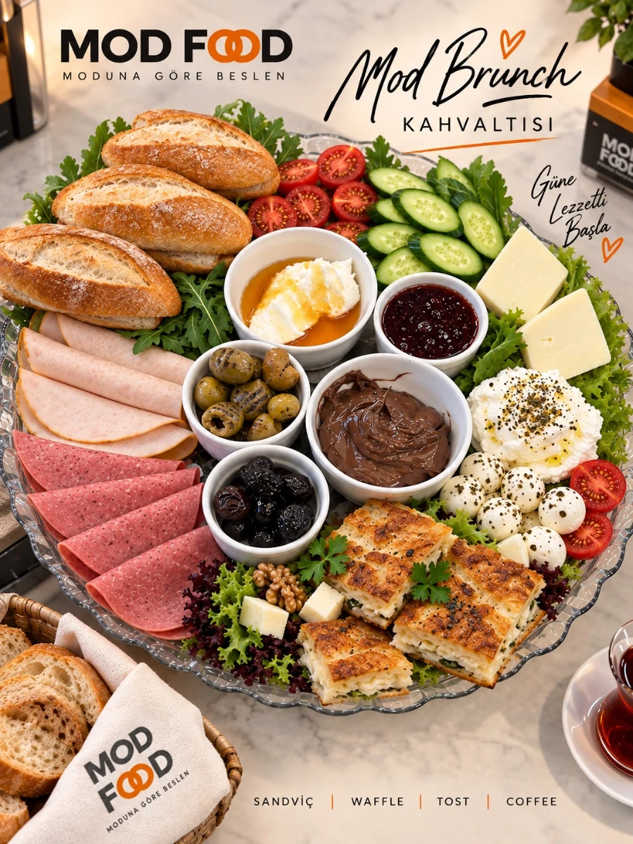 MOD BRUNCH ÇİFT KİŞİLİK KAHVALTI