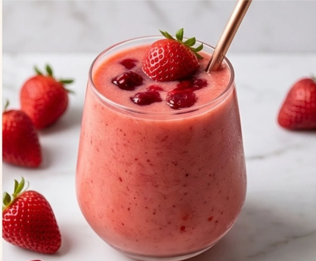 ÇİLEKLİ SMOOTHIE