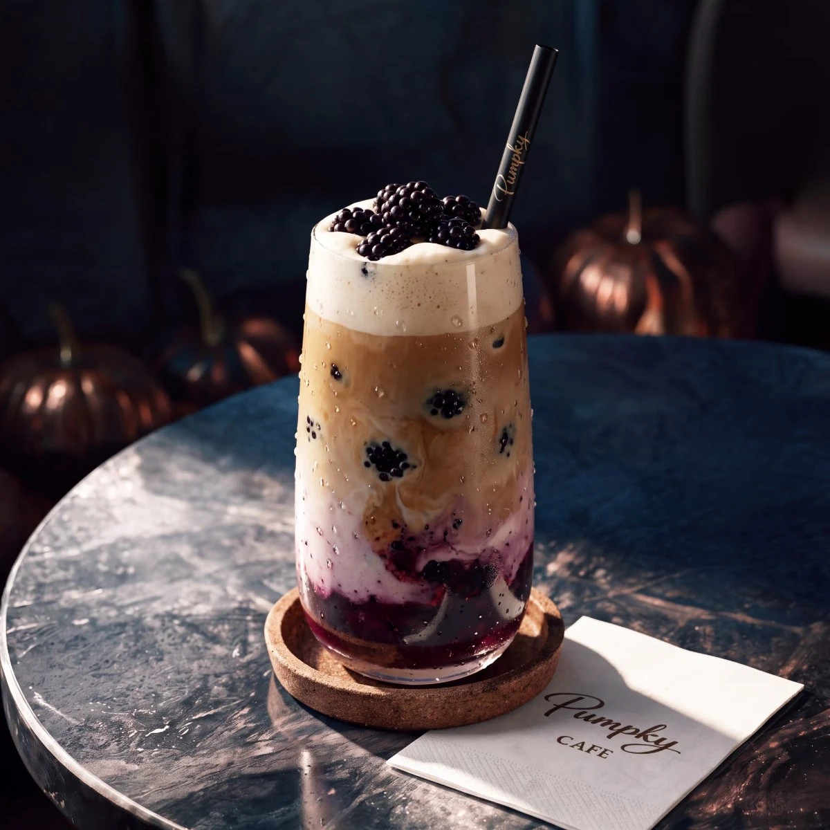 ICE BLACKBERRY COFFEE